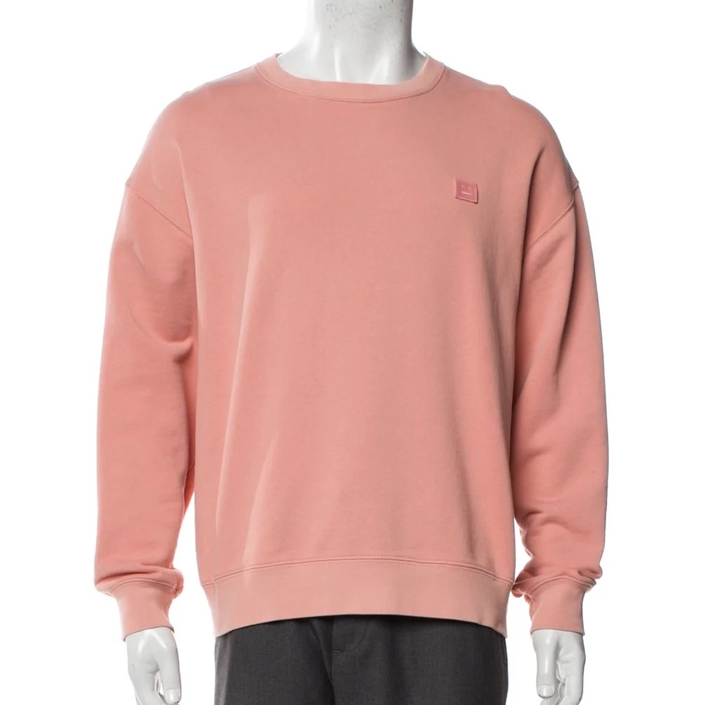 Acne Men's Salmon Crewneck Sweater
